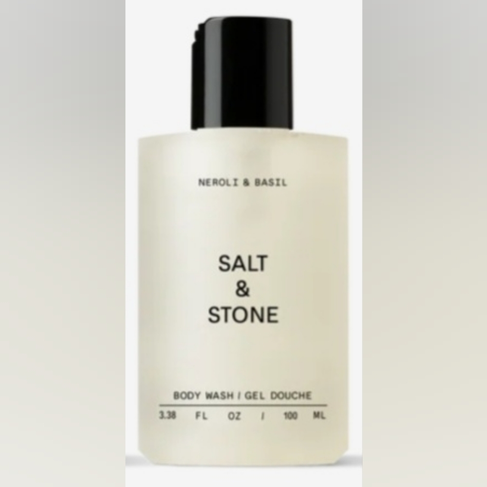 Salt & Stone Neroli & Basil Body Wash - Mini - Picture 2 of 5